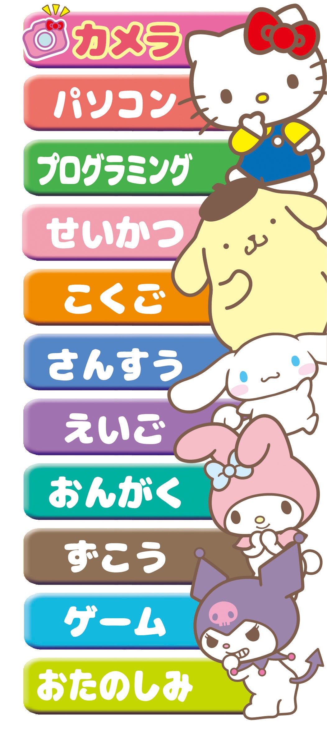 カメラでkawaii マウスできせかえ！サンリオキャラクターズ