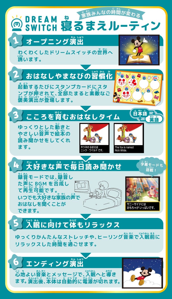 DREAM SWITCH（ドリームスイッチ）DXセット ディズニー＆ピクサー 