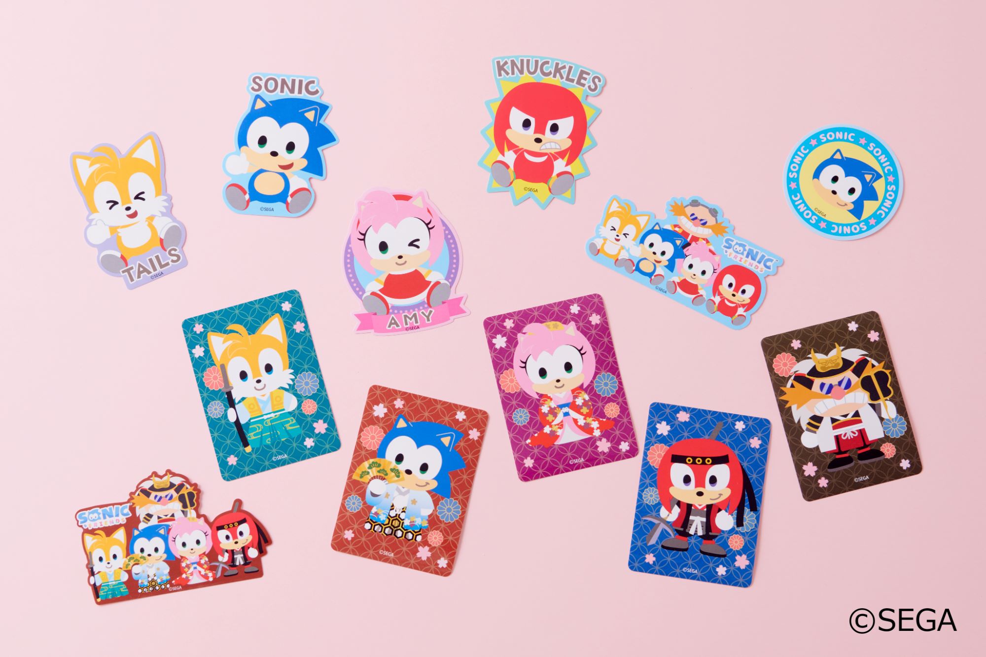 SONIC & FRIENDS オリジナルステッカー｜セガ フェイブ トイ製品情報公式