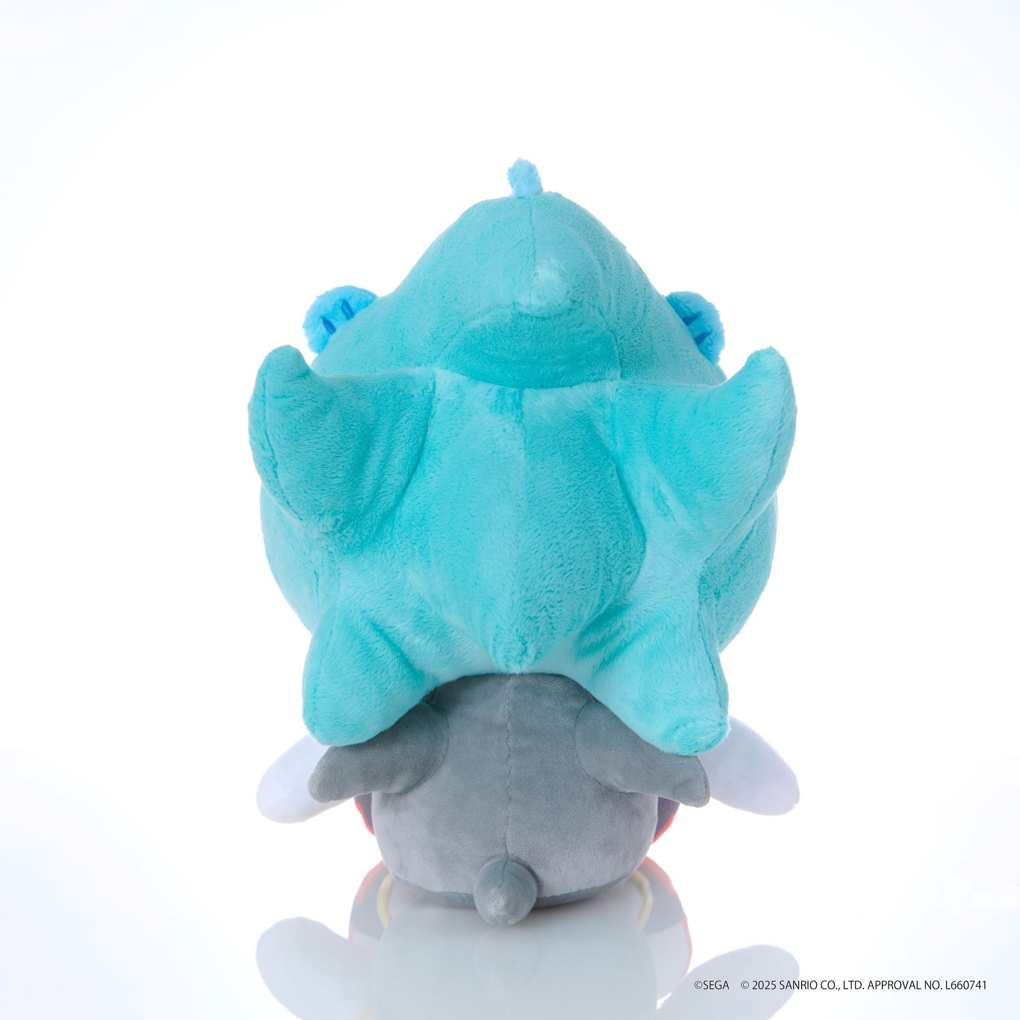 SONIC & FRIENDS Sanrio characters ぬいぐるみMシャドウ×ハンギョドン