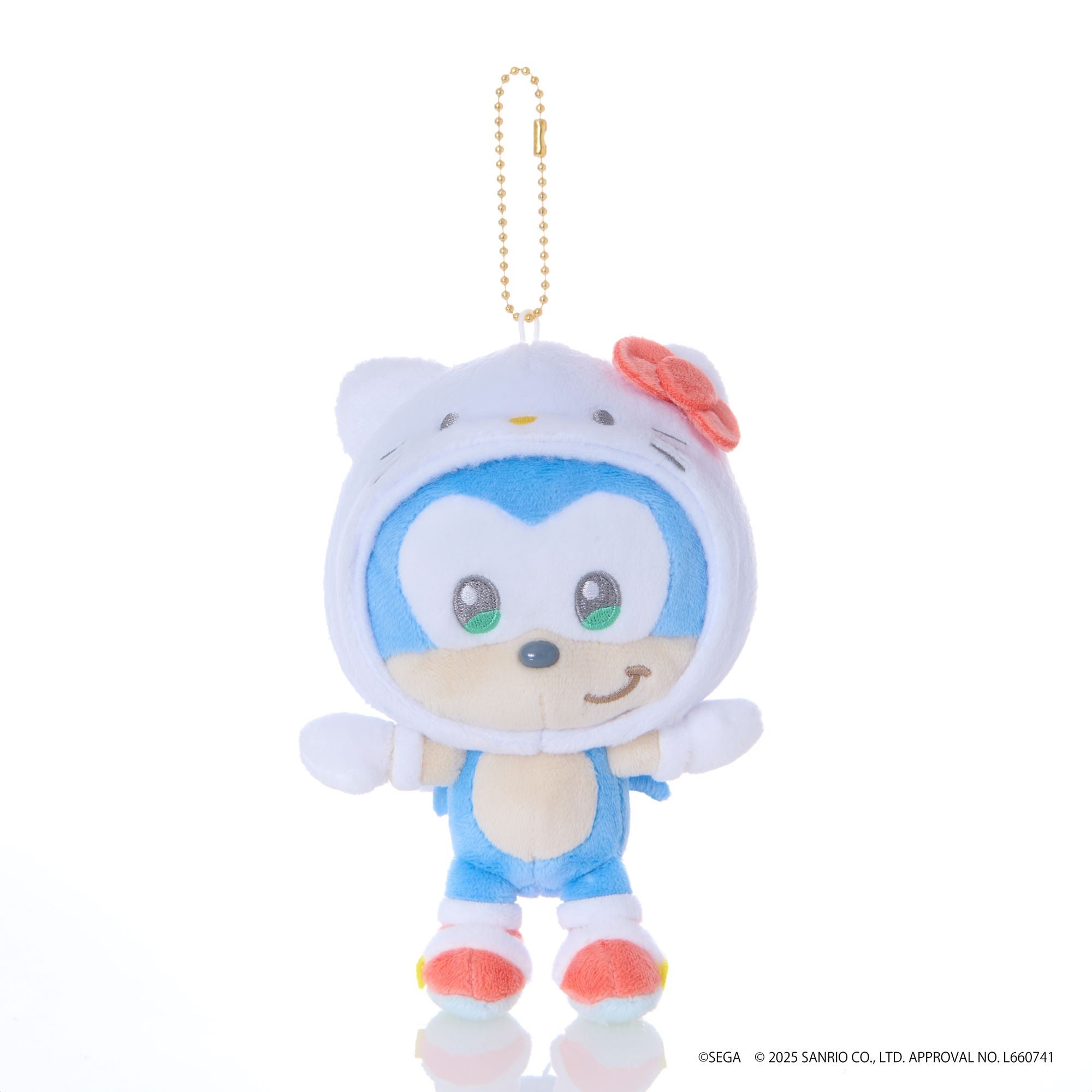 SONI HELLO KITTY キティ　ソニック　ぬいぐるみ SEGA | ソニックチャンネル | プライズ「SONIC×HELLO KITTY