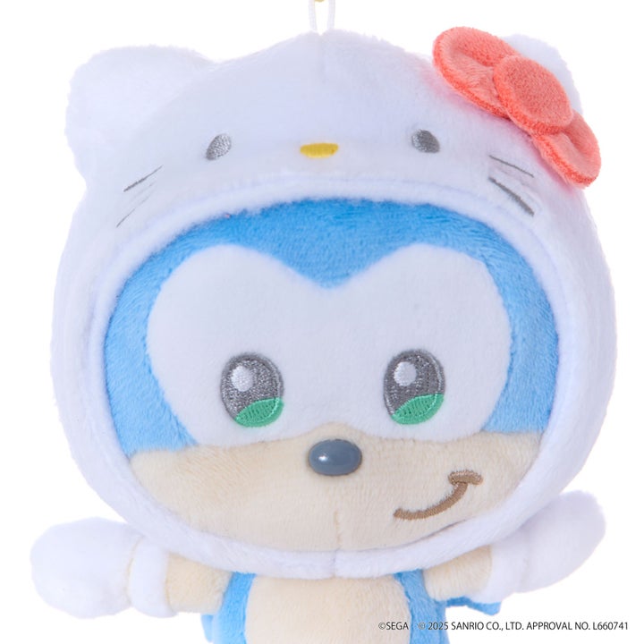 SONIC & FRIENDS Sanrio characters マスコットソニック×ハローキティ 