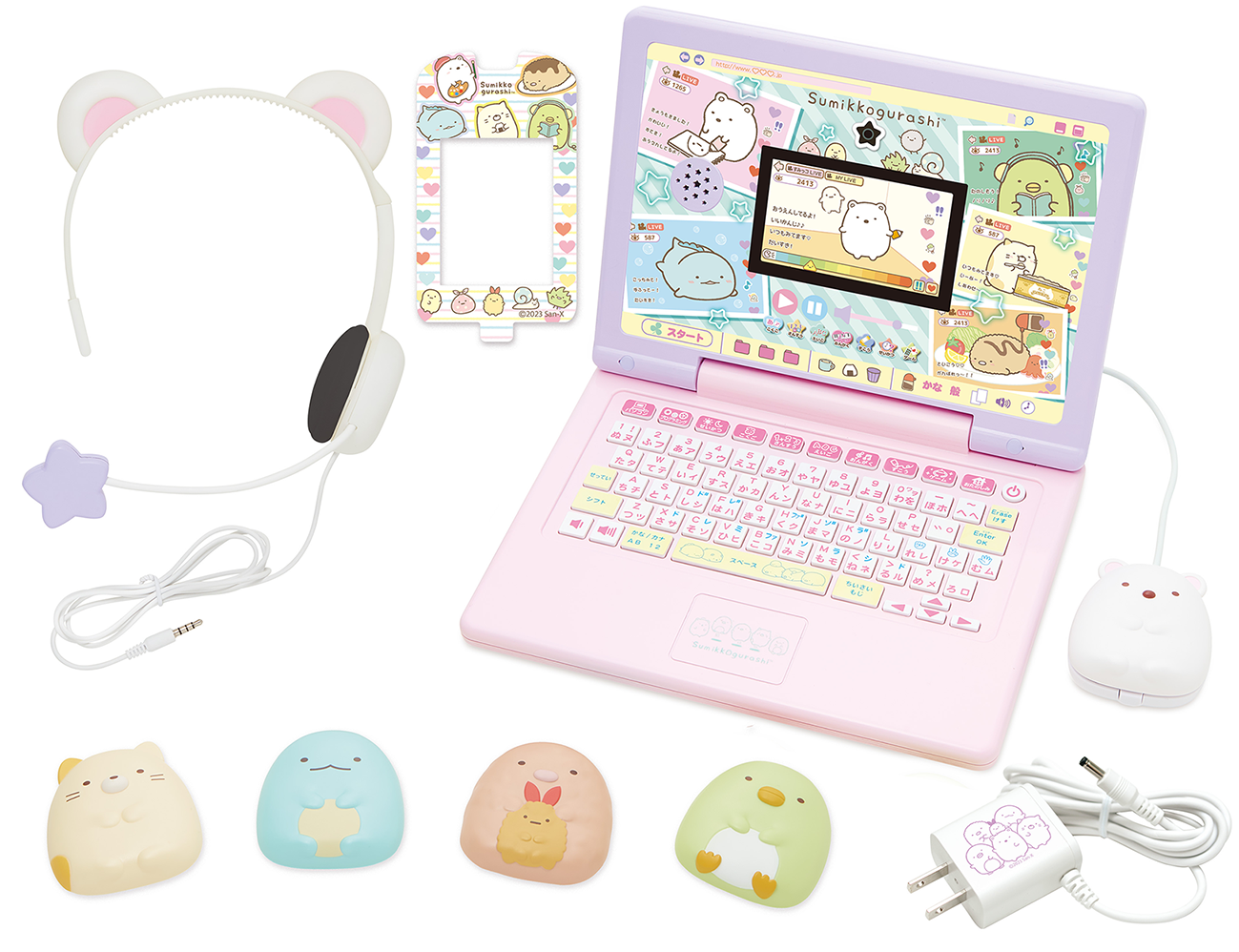 マウスできせかえ！ すみっコぐらしパソコン｜セガ フェイブ