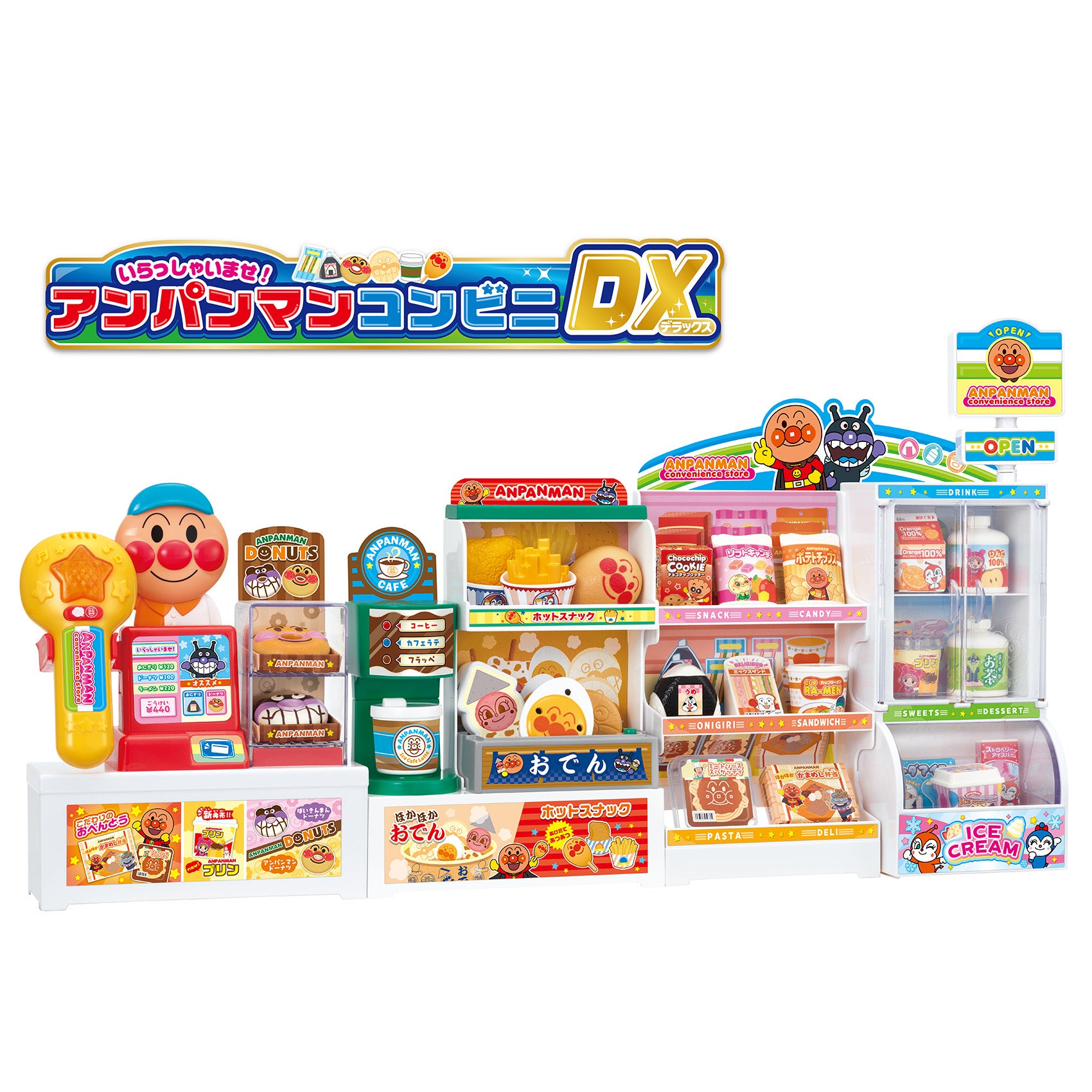 いらっしゃいませ！アンパンマンコンビニDX｜セガ フェイブ