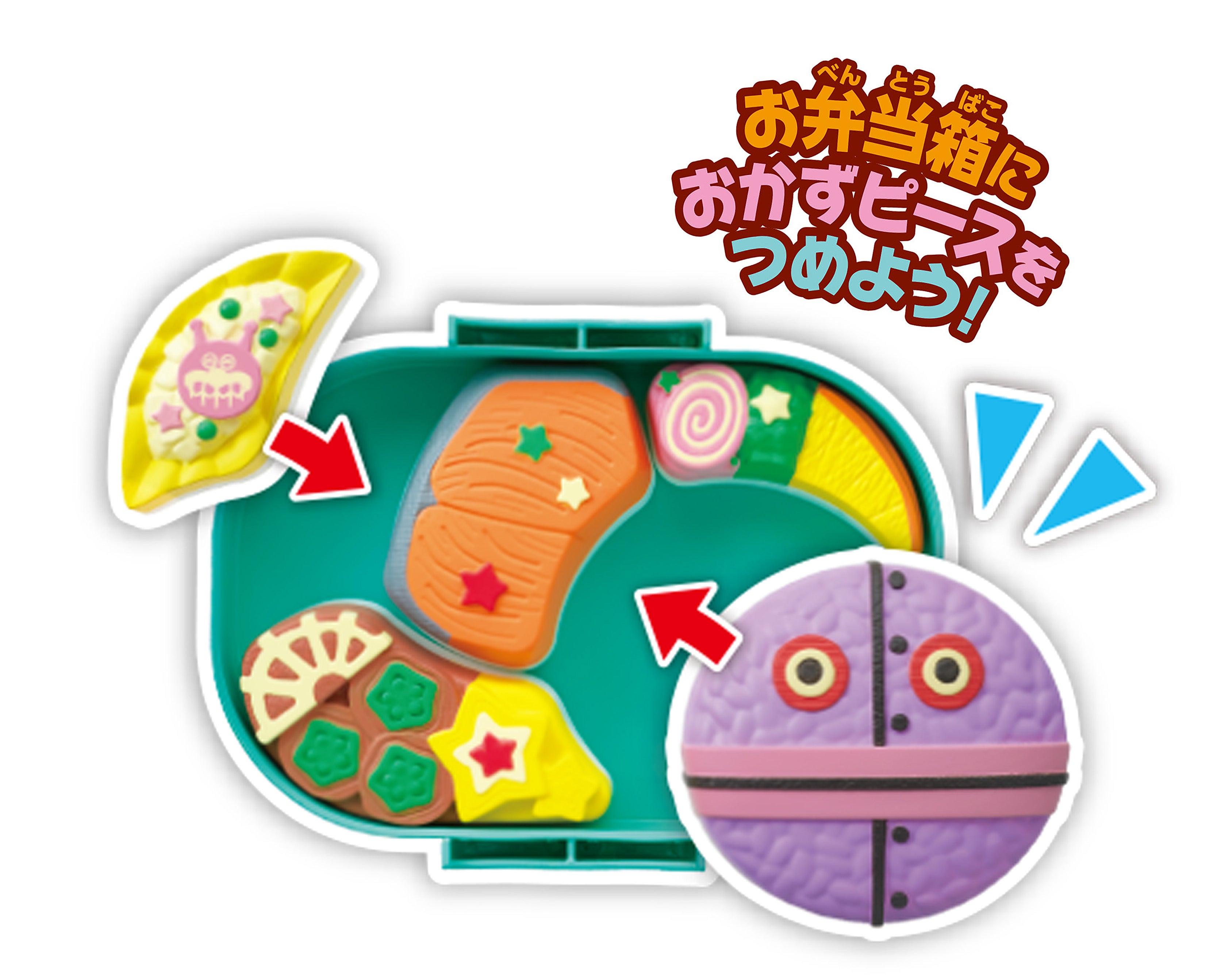 アンパンマン おべんとうパズルだだんだんのシャケ弁当｜セガ フェイブ