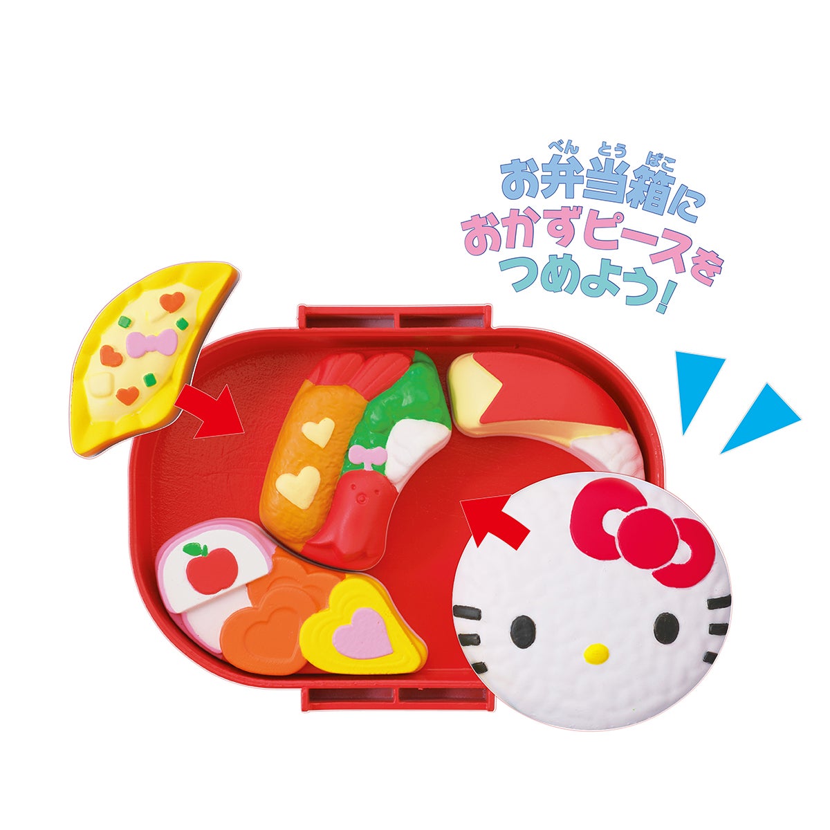 キティママ　薔薇の回転台とバスケット　円形トレー　トールペイント おべんとうパズル ハローキティ｜セガ フェイブ トイ製品情報公式