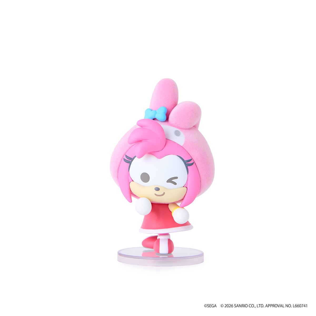 SONIC ＆ FRIENDS × Sanrio characters ふわふわフィギュア Relax