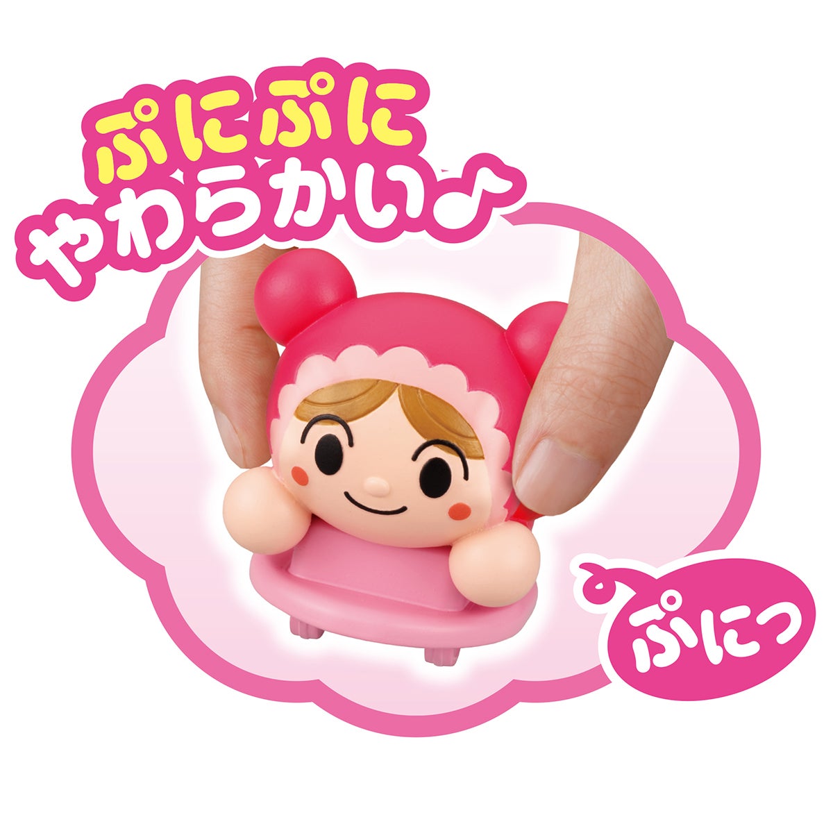 とびだせ！ぷにぷにプッシュポン あかちゃんまん｜セガ フェイブ トイ